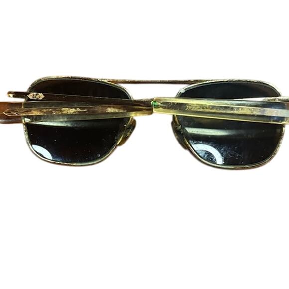 Vintage AO AMERICAN OPTICAL Original Pilot Gold Frame 52/20 - Picture 8 of 11